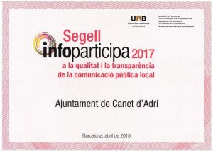 Segell Infoparticipa 2017